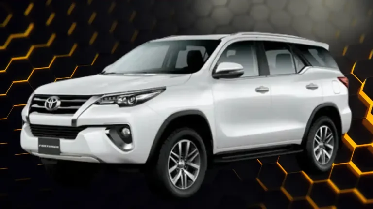 Toyota Fortuner for rent with driver in Lahore