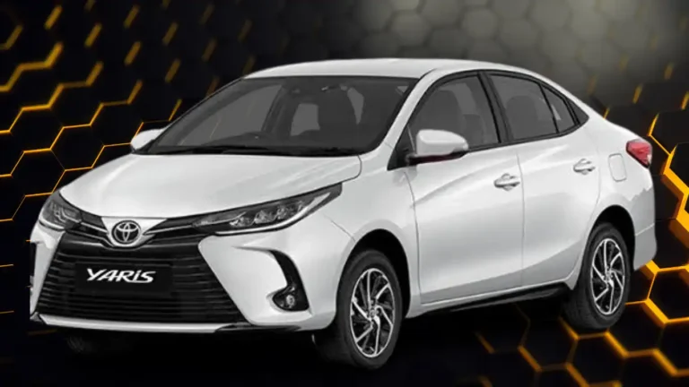 Toyota Yaris for rent with driver in Lahore