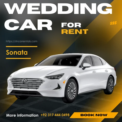 Rent a Sonata as your wedding car