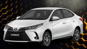 Rent a Toyota Yaris in Lahore. You can also rent a toyota yaris for travelling Lahore to Islamabad as your intercity Car